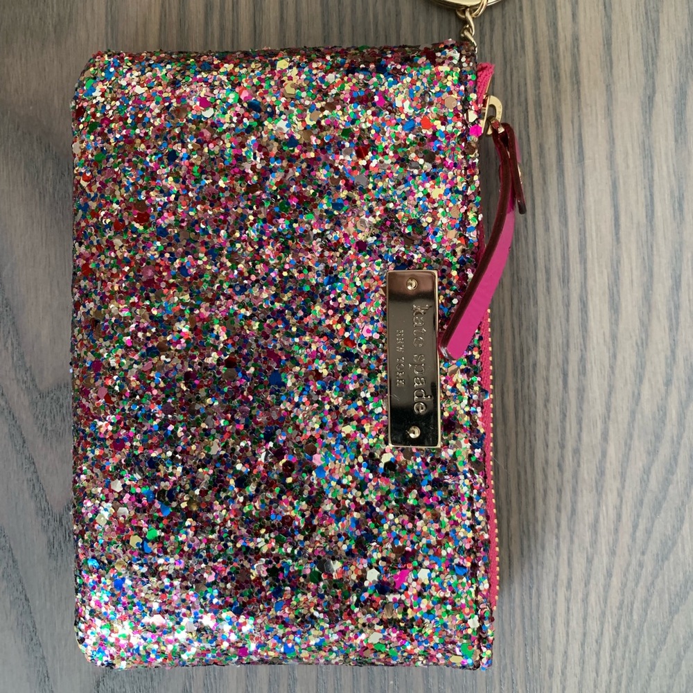 Kate Spade Glitter Coin Purse